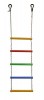 Детская веревочная лестница для ДСК 5 перекладин цвет радуга ЛВ5-3В - магазин СпортДоставка. Спортивные товары интернет магазин в Туле 