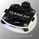Виброплатформа Clear Fit CF-PLATE Compact 201 WHITE  - магазин СпортДоставка. Спортивные товары интернет магазин в Туле 