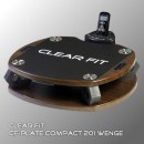 Виброплатформа Clear Fit CF-PLATE Compact 201 WENGE - магазин СпортДоставка. Спортивные товары интернет магазин в Туле 