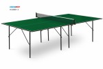 Теннисный стол для помещения Hobby 2 green любительский стол для использования 6010-1 в помещениях - магазин СпортДоставка. Спортивные товары интернет магазин в Туле 