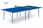 Теннисный стол для помещения swat Hobby 2 blue любительский стол для использования в помещениях 6010 - магазин СпортДоставка. Спортивные товары интернет магазин в Туле 