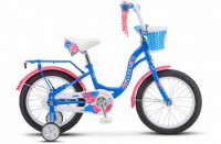 Детский велосипед Stels Jolly 16" V010 голубой розовый 2022 - магазин СпортДоставка. Спортивные товары интернет магазин в Туле 