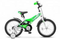 Детский велосипед Stels Jet 16" Z010 зеленый белый  2022 - магазин СпортДоставка. Спортивные товары интернет магазин в Туле 