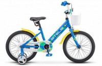 Детский велосипед Stels Captain 16" V010 синий 2022 - магазин СпортДоставка. Спортивные товары интернет магазин в Туле 