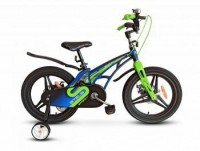 Детский велосипед Stels Galaxy Pro 16" V010 зеленый 2022 - магазин СпортДоставка. Спортивные товары интернет магазин в Туле 