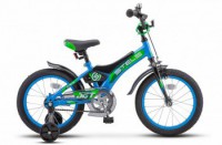 Детский велосипед Stels Jet 16" Z010 синий черный  2022 - магазин СпортДоставка. Спортивные товары интернет магазин в Туле 