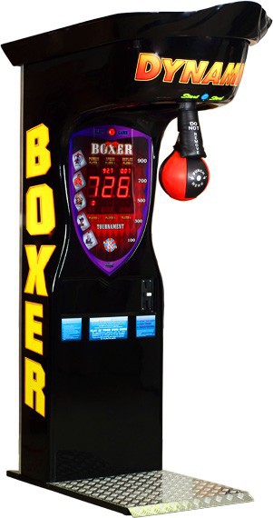 Игровой автомат - "Boxer Dynamic" с жетоноприемником - магазин СпортДоставка. Спортивные товары интернет магазин в Туле 